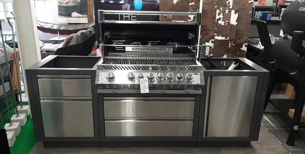 [NAPOLEON-CUISINE.EXPO] Cuisine extérieure Napoleon avec barbecue Prestige PRO 665 – solution haut de gamme Belgique