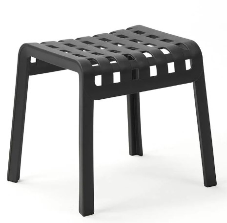 POGGIO Tabouret  anthracite de Nardi, FOLIO, POGGIO