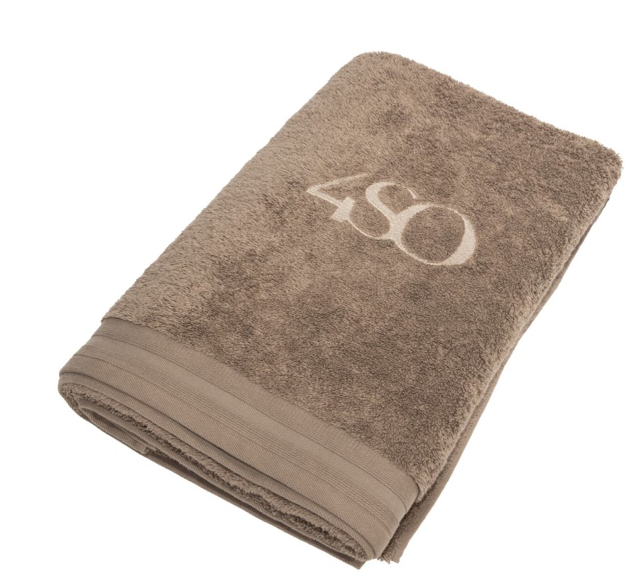 Serviette de bain 4 seasons outdoor - taupe - 180x100 cm, ESSUIS