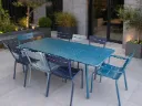 Ensemble de jardin Fermob Luxembourg – Table + 8 chaises (dont 2 Bridge) – Belgique