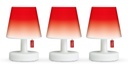 Mini cappie RED MIST set de 3 abats jour pour the Mini de Fatboy