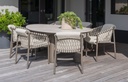 Ensemble de jardin Arizona - Allora - couleur:"terre" de la marque 4 seasons outdoor Modèle d'expo