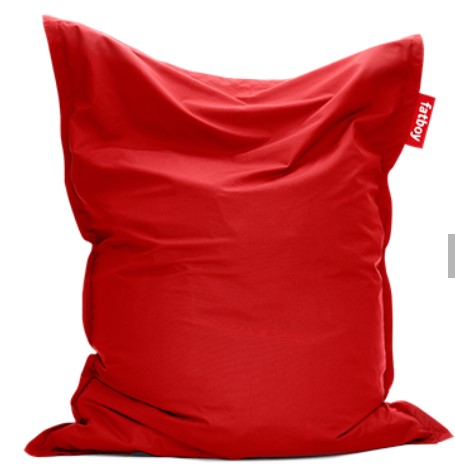 [FATBOY 102476] Pouf Original outdoor Grand rouge - sunbrella - FATBOY, POUF, 102476, modèle d'expo