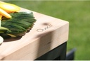 Planche à découper en bois de hêtre pour modèle Large Quoco Tagliere L, 90041, 39090041, TAGLIERE L