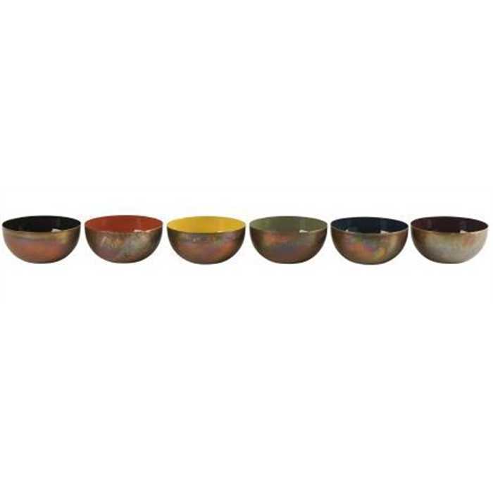 Coupelles Colors - assortiment de 6 - ATHEZZA, 3611420058105