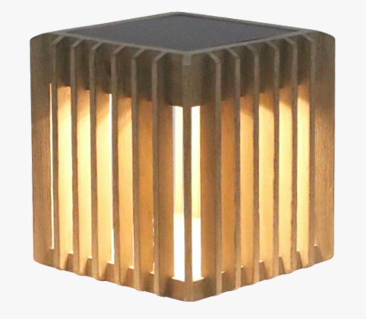 Lampe de table solaire VERTI TECKA72 par Les Jardins, LES JARDINS, LAMPE, TECKA