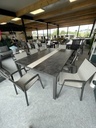 Ensemble de jardin STERN Tripartite – 8 chaises TOP | Haut de gamme & ultra résistant