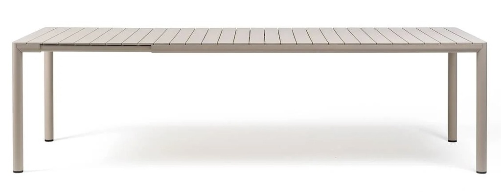 [NARDI-4966924000] TEVERE 210 - Table d'extérieur extensible  couleur "corda" de Nardi Outdoor- 211/275 cm