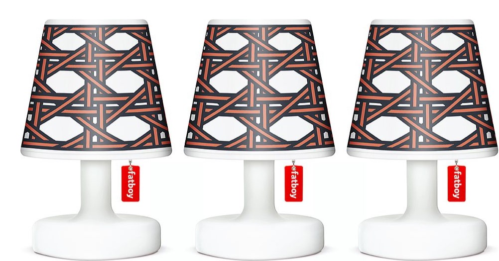[FATBOY-105120] Abat-jour pour lampes mini Edison de Fatboy - Mini cappie set de 3 - Mikado Pumpkin orange