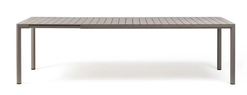 [NARDI-4965910000] TEVERE 210 - Table d'extérieur extensible  couleur "taupe" de Nardi Outdoor- 211/275 cm