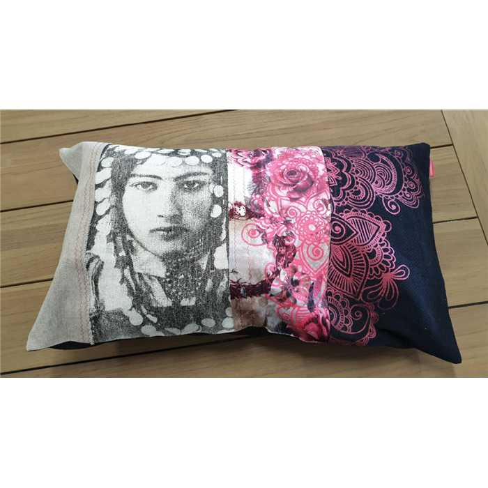 Housse coussin "berbere" classique - modèle unique 2- 70 X 40 - SISSIMOROCCO, COUSSIN, SISSIMOROCCO