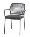 Chaise de jardin bleue avec coussins BARISTA - TASTE, 91124, BARISTA