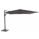 Parasol déporté Horizon Premium anthracite 300x300 cm – Aluminium & Polyester | 4 Seasons Outdoor