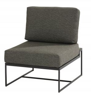 Elément central de salon de jardin + 2 coussins - structure de couleur anthracite PATIO - 4 seasons, 19703, PATIO, 8720087001616