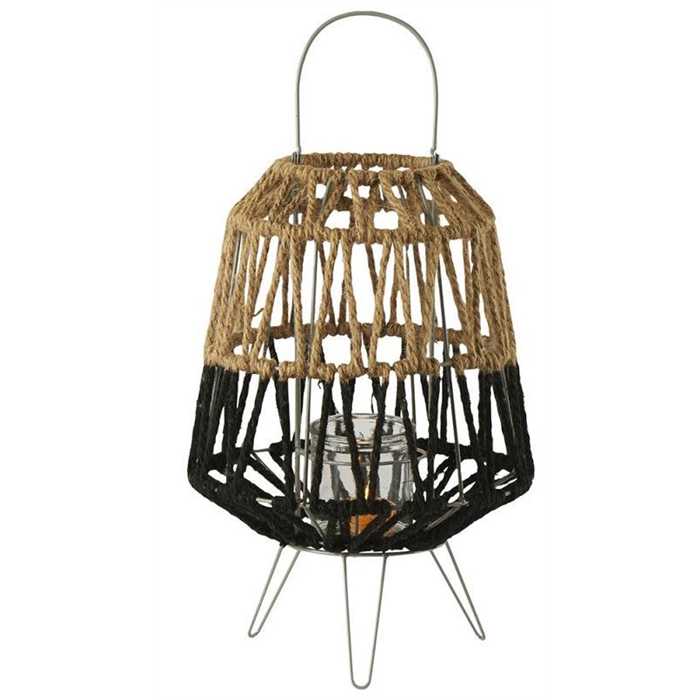 Photophore Lampion Noir - Athezza, 3611420085781, ATH-0082158