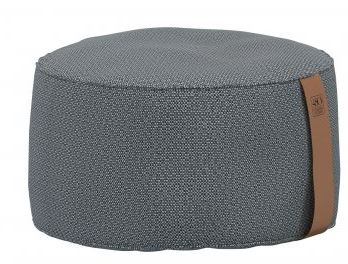[4SO-19775] Pouf de jardin de couleur anthracite - 58x32 cm - PUFF small - 4 seasons outdoor