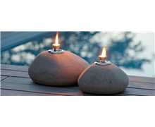 Bougie de jardin beton 30x26x20 cm - STERN, 4010187095146, 410308