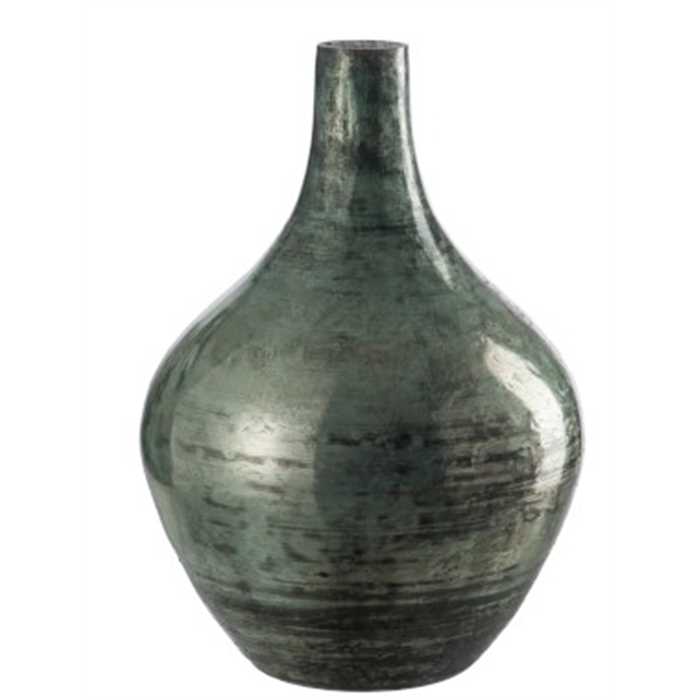 Vase celi verre vert gris, 5415203783493