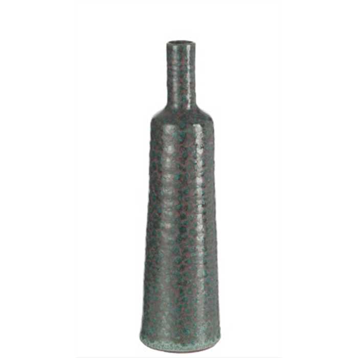 Vase relief terracotta vert - large, 5415203788030