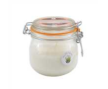 Bougie bocaux s blanc - aloe vera - ab candle, 3700632228779