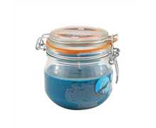 Bougie bocaux s turquoise - cèdre - ab candle, 3700632228762