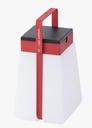 LANTERNE rouge nomade BUMP 300 solaire en rotomoulé - LES JARDINS, 3561619002108, TINK210