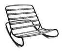 Fauteuil à bascule - vendu sans le Pouf - Rock n Roll - FATBOY, 8719773020314, 103161, ROCK N ROLL