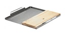 Panier à légumes en acier inoxydable et étagère en bois de cèdre - Napoléon, 700261, 0629162700261, 70026